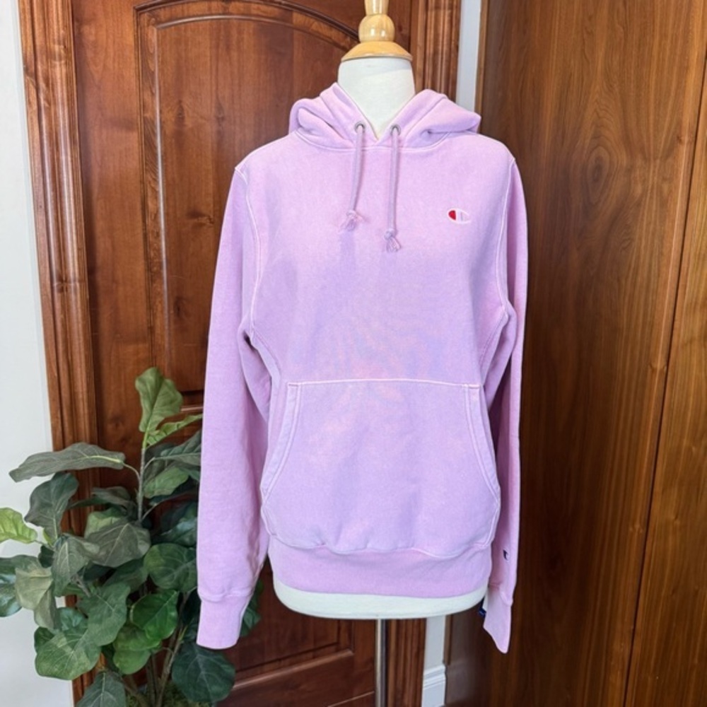 Champion Women's Light Pink Hoodie